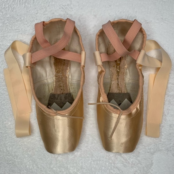 Freed of London Pointe Shoes Classic Deep Vamp SBTDV Diamond Maker Size 5XX - Picture 4 of 17